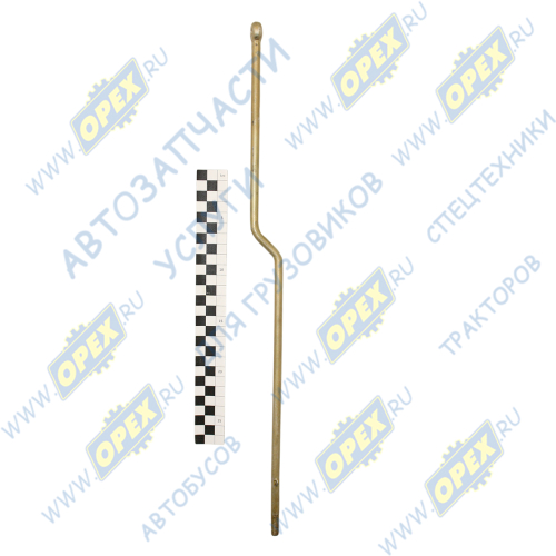 80В-1108537 Тяга ф8 L=510 М8х1,25 Р=20; 1отв.ф7, гнутая МТЗ РУП1